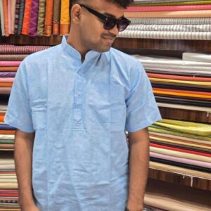 Khadi Half Kurta Color 1